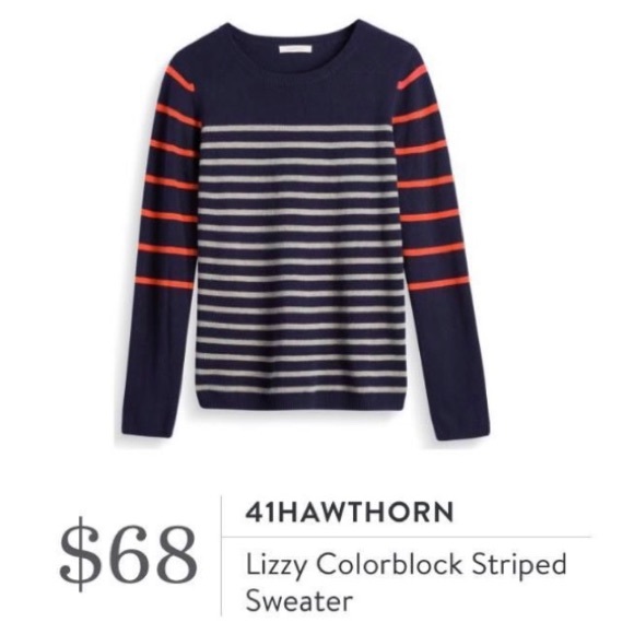 stitch fix Sweaters - Stitch Fix’s 41 Hawthorn Lizzy striped sweater
